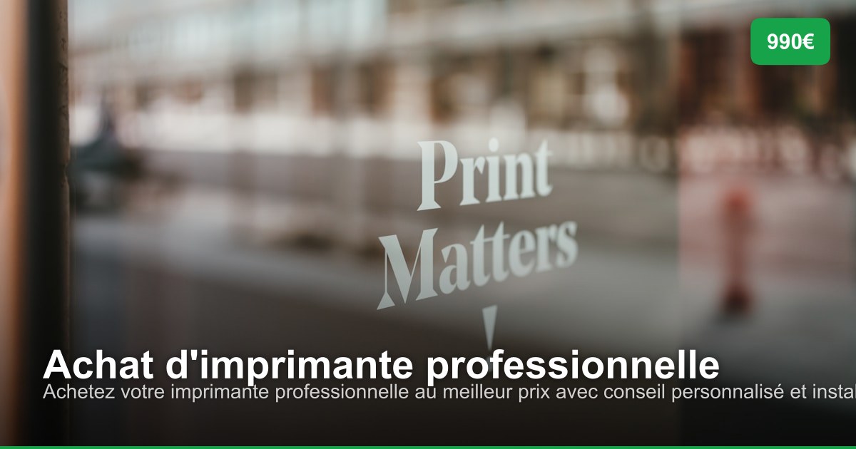 Achat d'imprimante professionnelle dans l'arrondissement de Liège